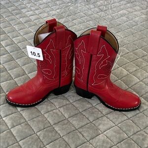 Red Western Cowboy Boots